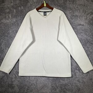 Vinrage Y2K Levi's Silver Tab Sweater Men's L Pullover Fleece V-Neck